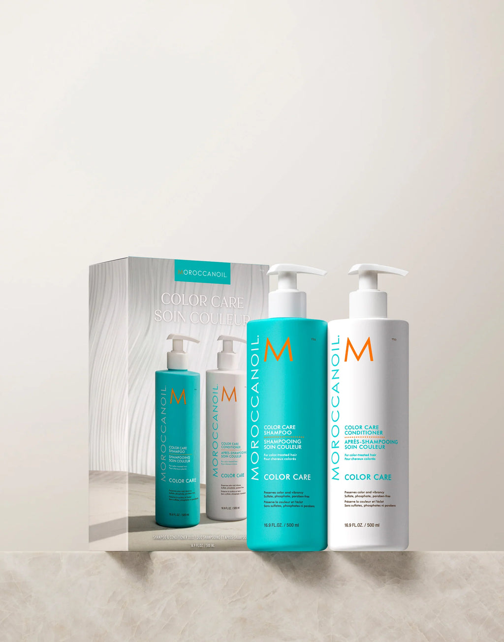 MoroccanOil Color Care Shampoo & Conditioner HalfLiter Set Spalon