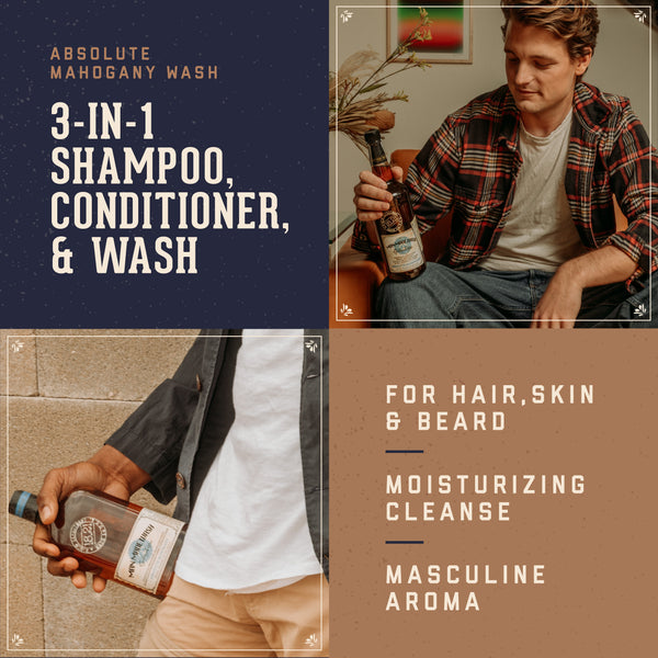 18.21 Man Made Absolute Wash 18oz - Various Scents
