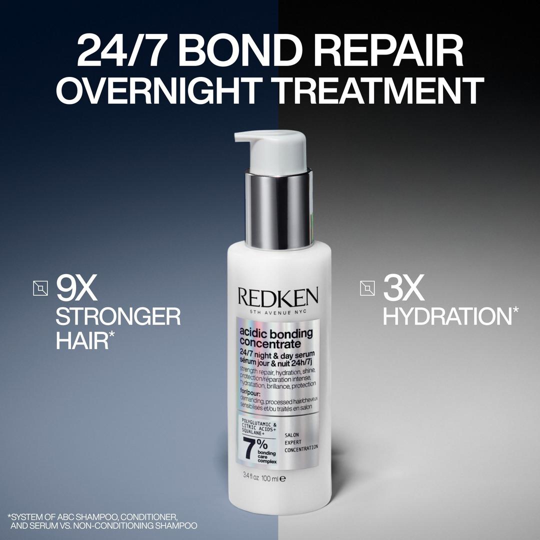 Redken Acidic Bonding Concentrate 24/7 Night + Day Hair Serum
