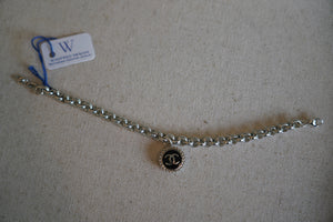 Winifred Design Authentic Repurposed Designer CC Bracelet No. 64