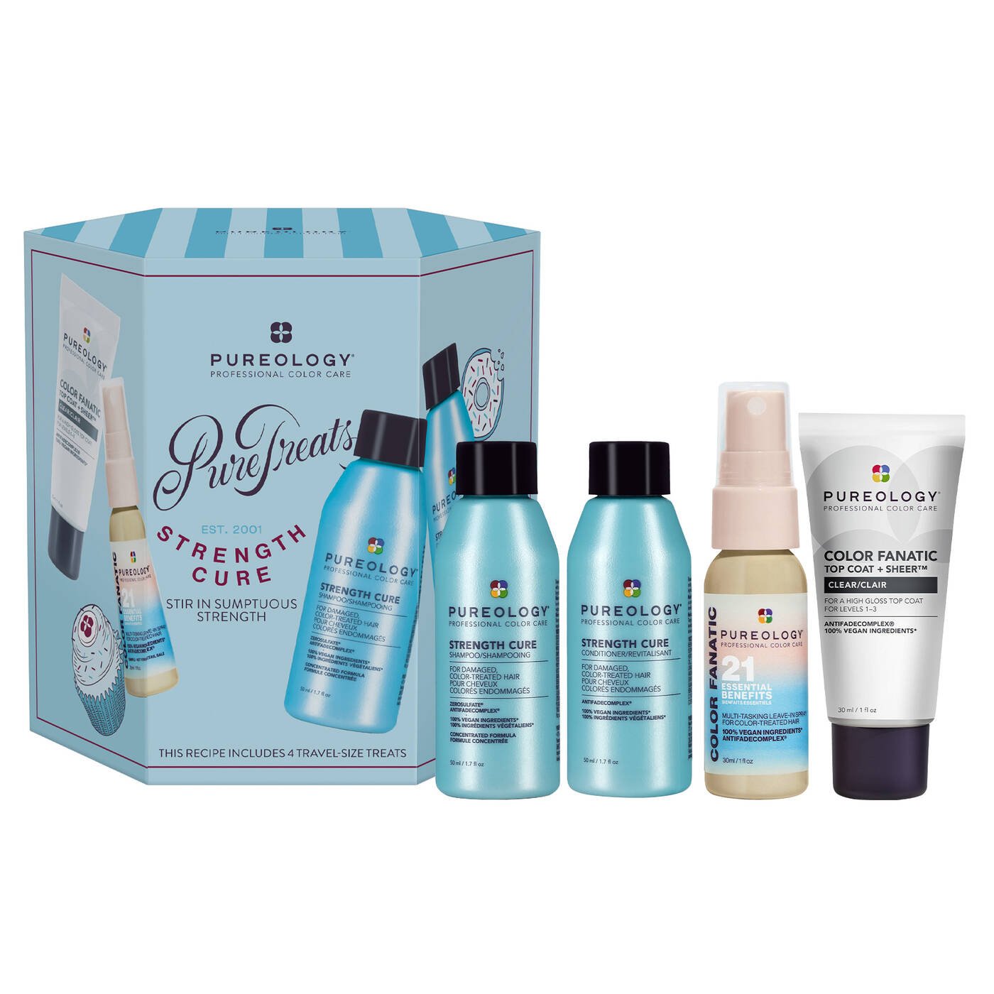 Pureology Strength Cure Mini Holiday Gift Set