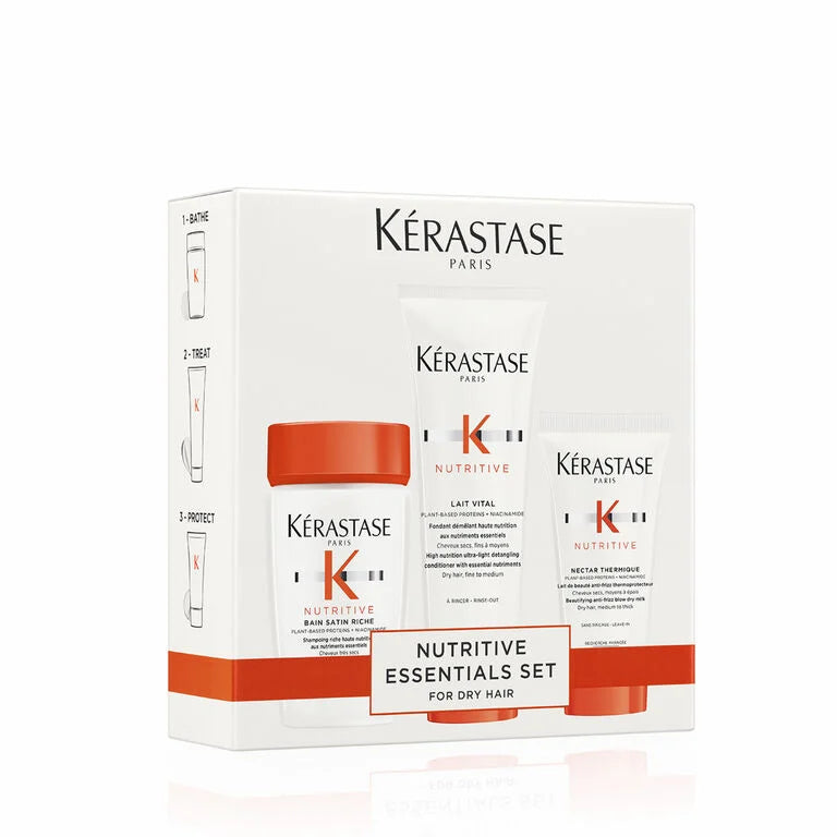 Kérastase Nutritive Essentials Luxury Travel Holiday Gift Set - Value $70