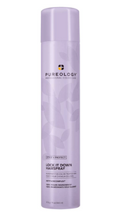 Pureology Style + Protect Lock it Down Strong Hold Hairspray