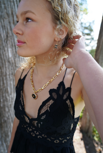 Winifred Design Authentic Repurposed Designer Earrings No. 8